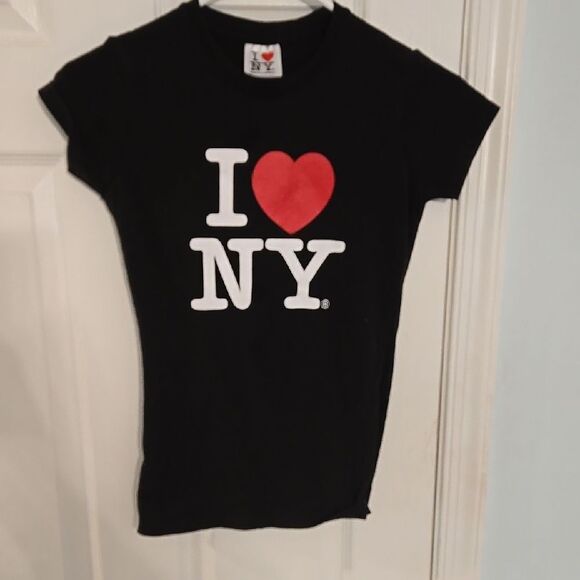 I Love NY Kids Black T-Shirt - Picture 1 of 5